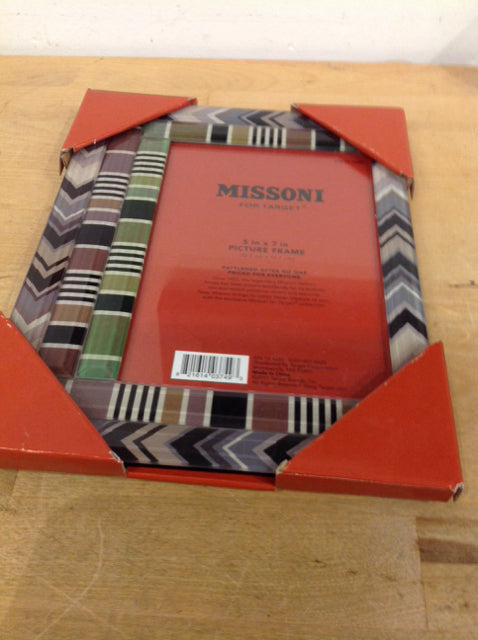 Photo Frame- 5" X 7" Missoni Multi Color