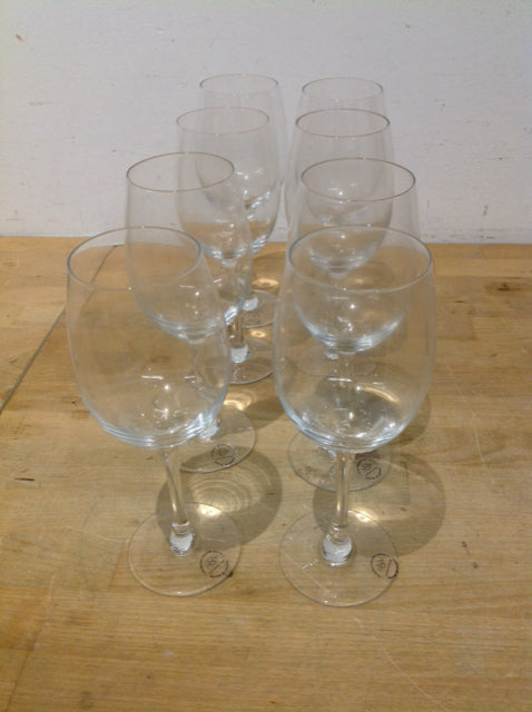 Set Of 8 Lenox Wine Glasses