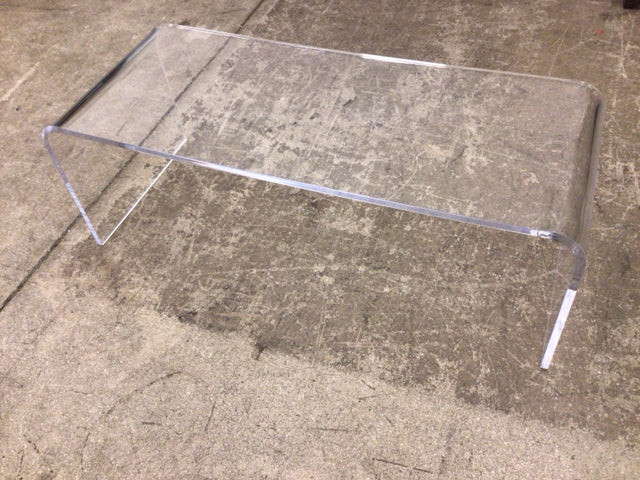 50 1/4" X 20" Acrylic Waterfall Coffee Table