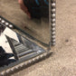 AS-IS 43" X 79" Silver Framed Mirrored Panel Mirror(Damage To Corners/Trim)