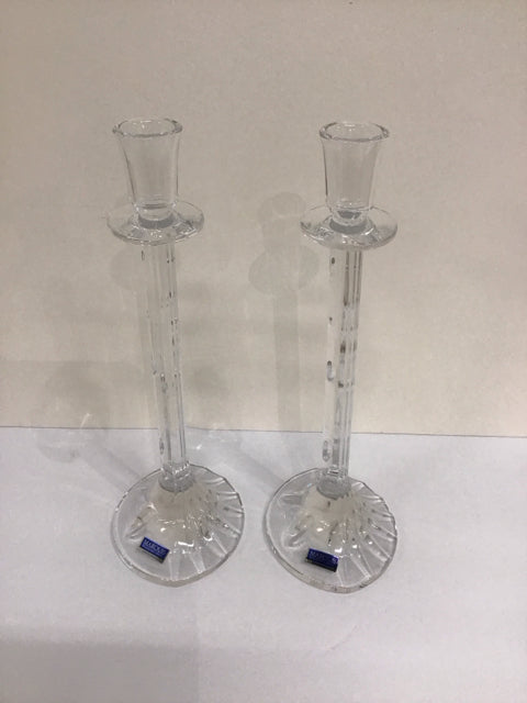 Pair Marquis Waterford "Waterfall" Candlesticks