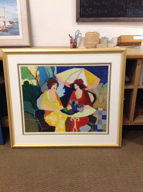 45x39 Framed "Rendezvous" Tarkay