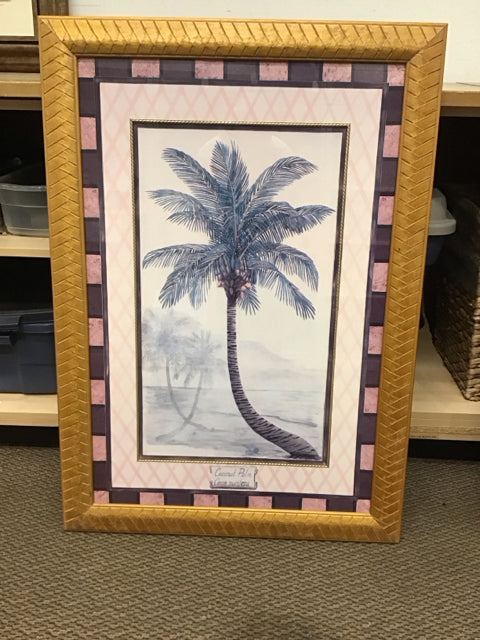 29x41 Framed CK McKinley Palm Tree Print