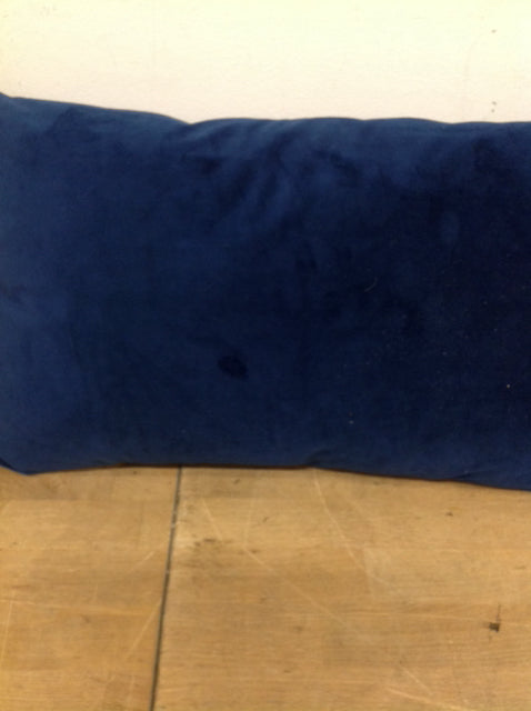 Pillow- 18" Blue Velvet