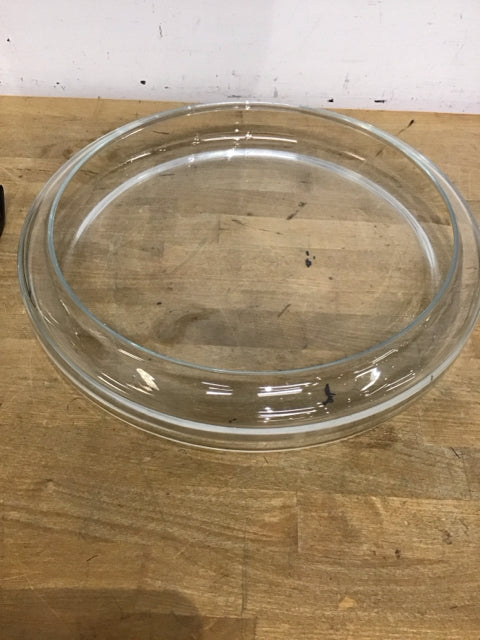 16" Round Clear Glass Bowl