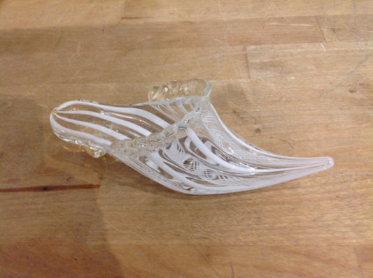 6" Murano Glass Shoe