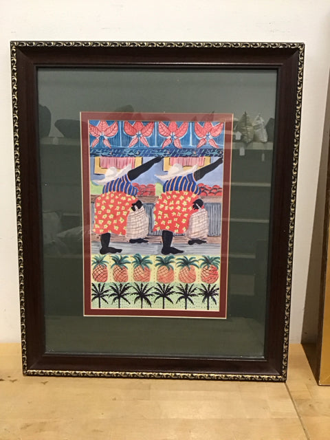 18x23 Framed "Run Mouth" Lisa Etre