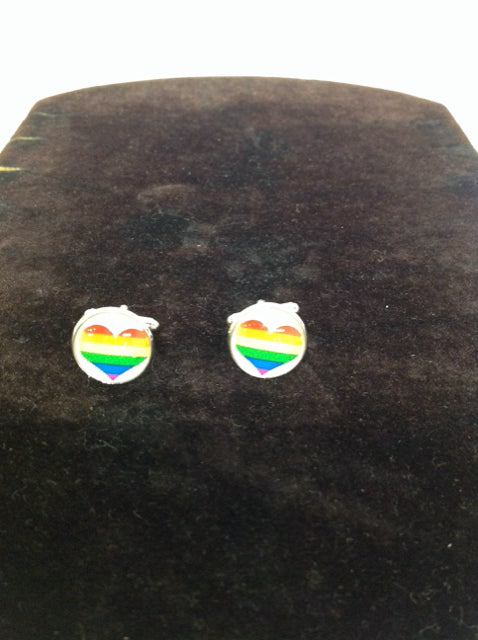 Silver Pride Cufflinks
