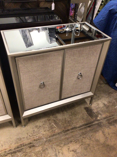 16x32 Mirror Top 2 Door Cabinet