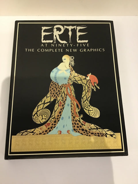 Erte Complete New Graphics Coffee Table Book