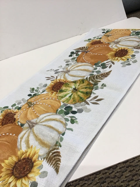 Pumpkin & Sunflower Runner