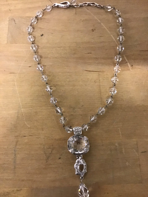 Crystal Drop Necklace