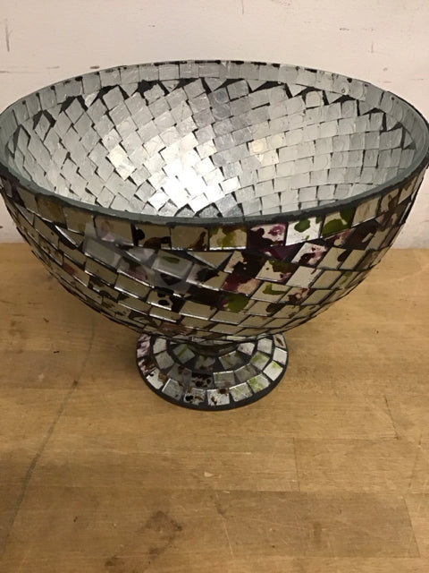 8"x10" Mosaic Mirrored Bowl
