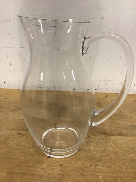8.25" Chistofle Glass Pitcher