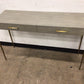 30"H x 48"W x 16"D AS-IS Interlude Home Morand Shagreen Desk/Console