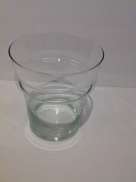 7"H 7"R Glass Planter