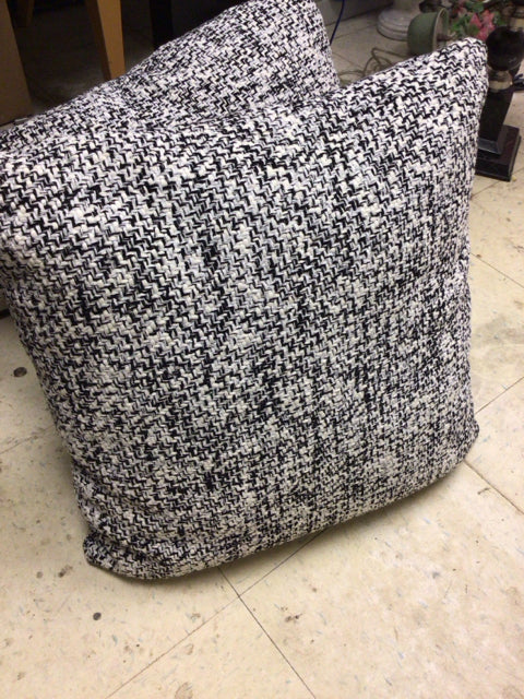 Black & White Fabric Pillow