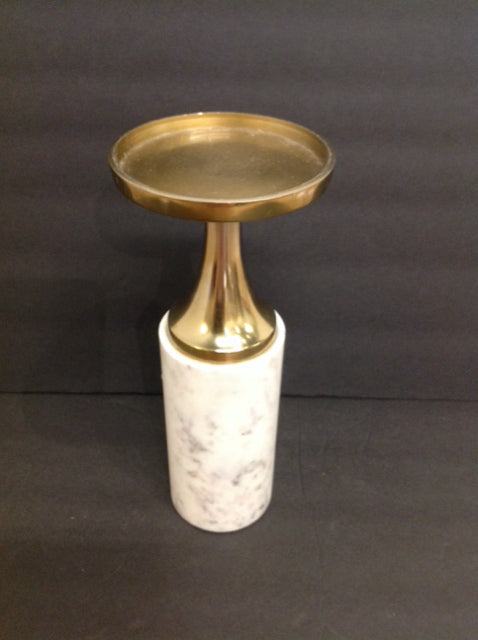 10" Marble Candle Holder