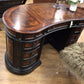 Hooker Dark Wood Kidney Desk