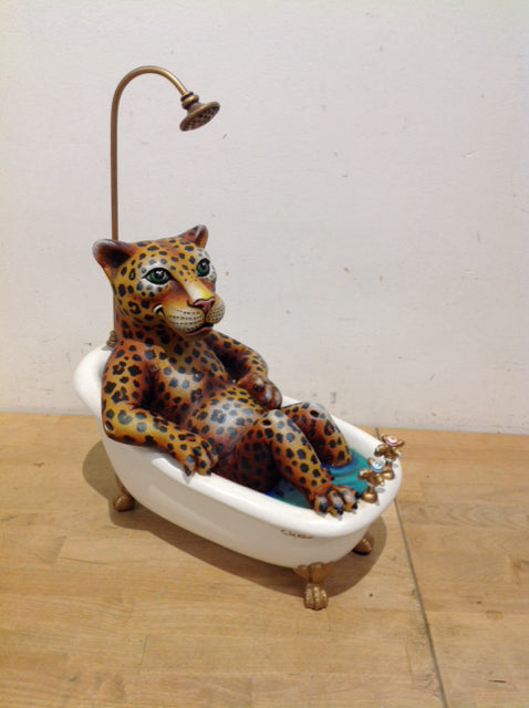 Carlos & Albert "Jaguar In the Tub" COA