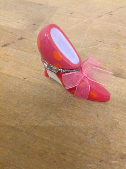 Pink Shoe Trinket