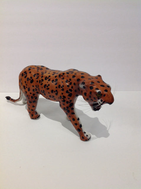15" Leather Cheetah