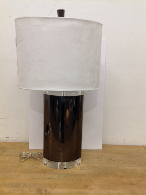 31" Graphite Metal w/Velour Shade