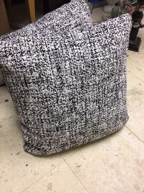 Black & White Fabric Pillow