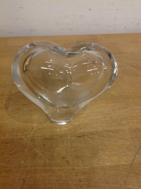 Crystal Heart Paperweight