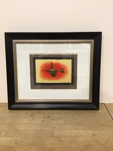 17x14 Framed "Au Couchant" Georges Braque