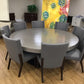 Joseph Jeup 84" Dining Table W/8 Chairs Dining Set