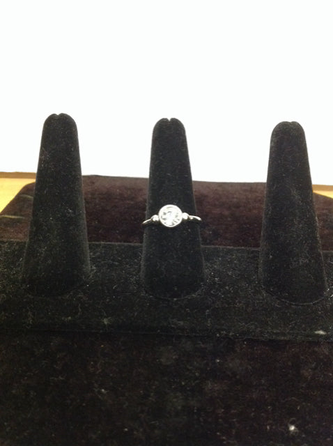 Silver Engagement Ring