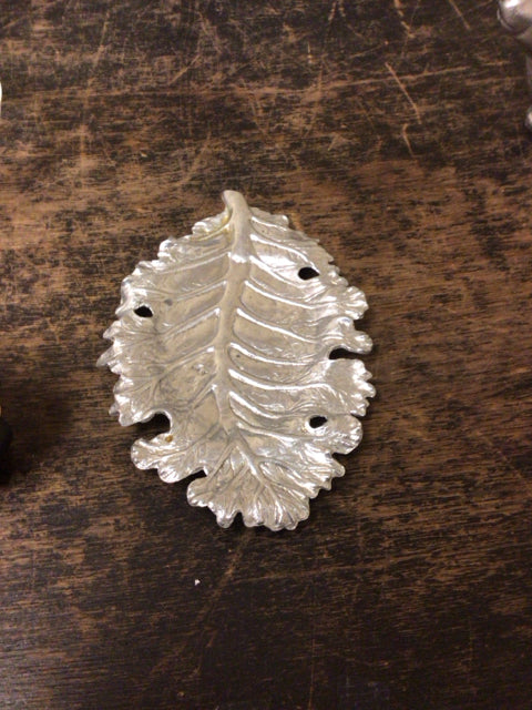 Small Silver Leaf Tray