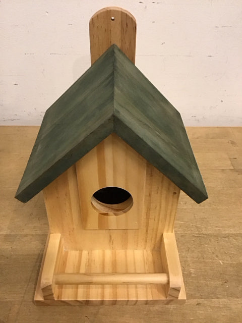 9"x8" Wooden Bird House By Dudune