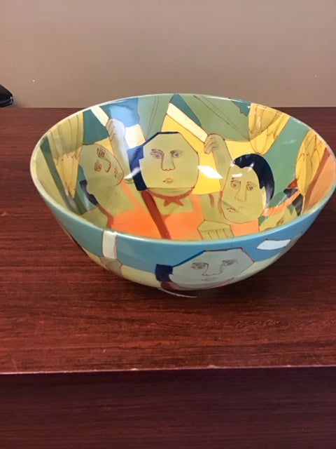 10" Ceramic Artisan Decorative Bowl