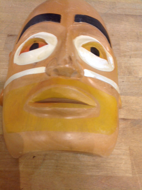 10" Wood Carved Mask