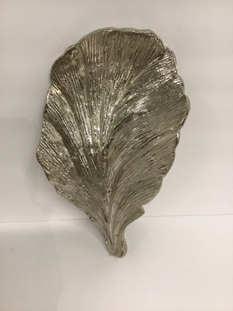 11" John Richard Silver Leaf Wall Decor