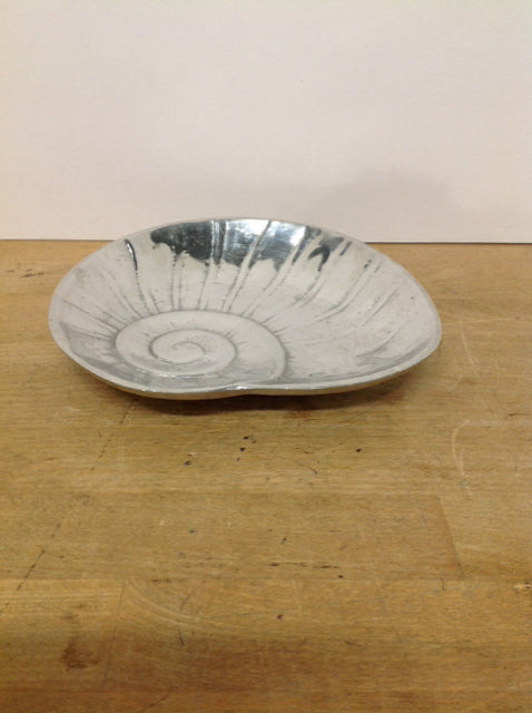 8" Aluminum Nautilus Shell Plate