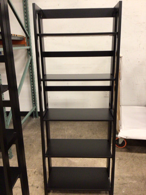 Black Short Bookcase