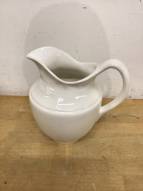10" Fabor White Porcelain Pitcher