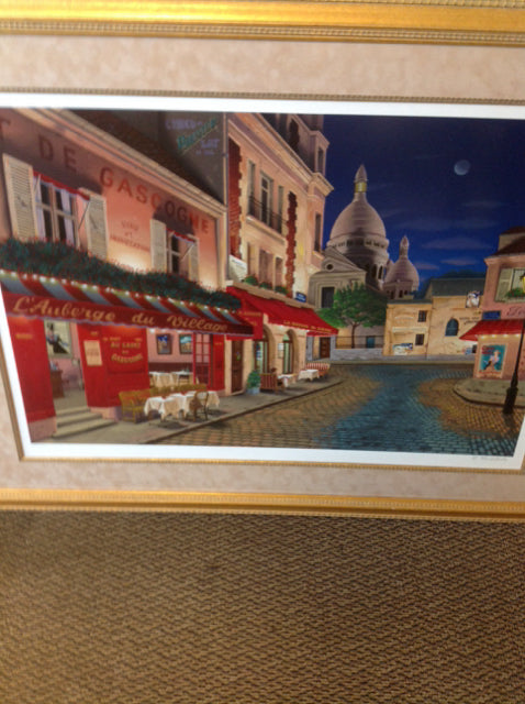 36" X 48" Signed L Kondakova French Street