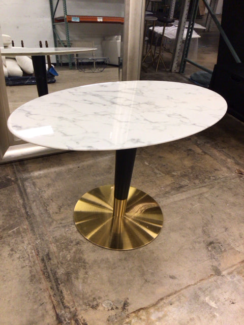 47" Modway Zinque Artificial Marble Dining Table