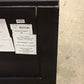 AS-IS Three Rattan Door Media Console(Large Crack On side)