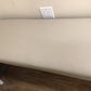53" Beige Vinyl Chrome Base Bench