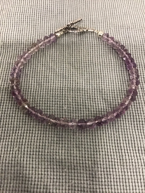 Faceted Amethyst Bracelet By Susan David