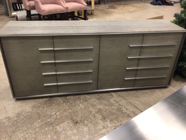 RH Grey Calvin 4-Door Side Board