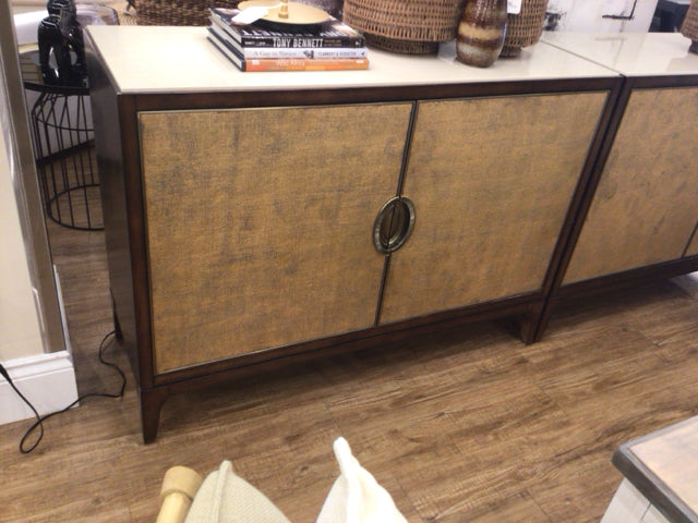 18" x 50" Carcole Golden Opportunity Stone Top Chest