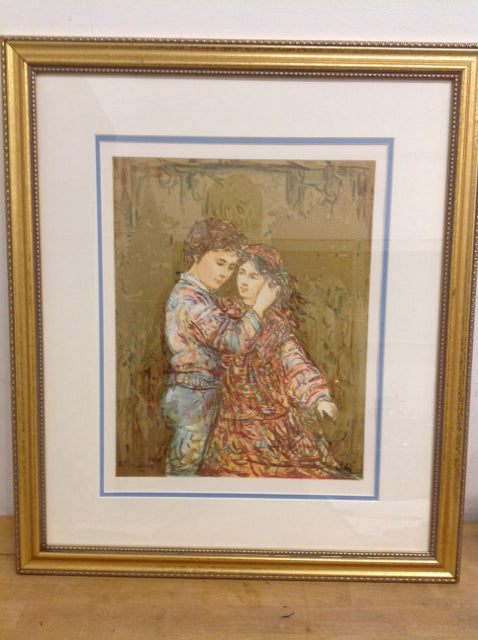22"x25" Interlube Hibel Framed Art
