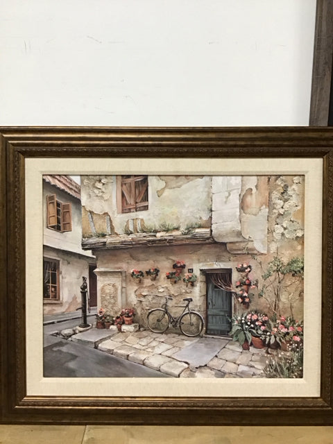 40"x33" "Passageway In Provence" By Roger Duvall
