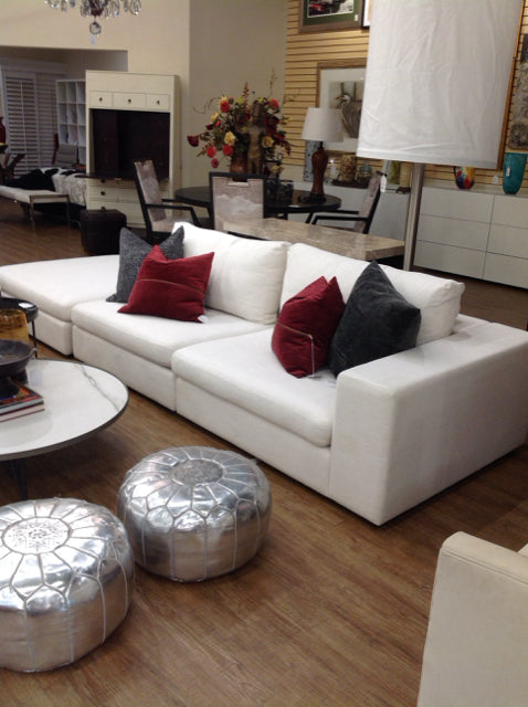 Article 3 Pcs Cream Sectional Sofa